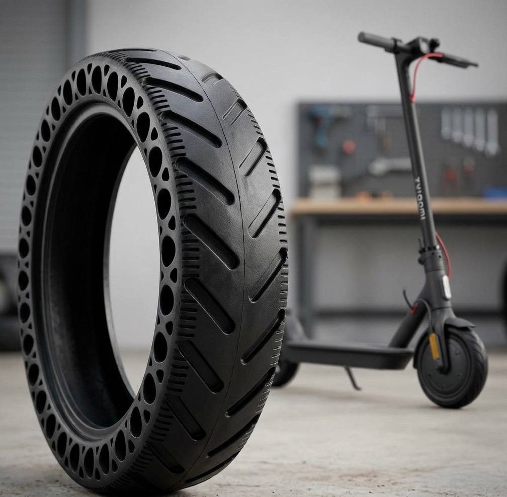 Punkteringsfritt däckbyte för Xiaomi elsparkcykel